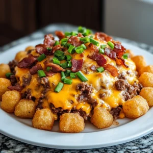Game Day Loaded Bacon Cheeseburger Tater Tot Casserole 30 Minutes Ultimate Delicious